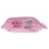 Micellar Makeup Removing Towelettes - Rose Water by Burts Bees for Unisex - 30 Count Towelettes