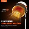VEVOR Professional Hooded Dryer, 1875W High-Power Bonnet Hair Dryer, Sit Under Hair Dryer with Timer, 3 Temp Settings & Wind Speed