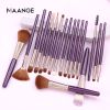 Maange 18 PCs Soft Fluffy Makeup Brushes Set for cosmetics Foundation Blush Powder Eyeshadow Kabuki Blending Makeup brush beauty