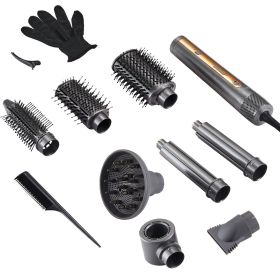 VEVOR Hair Dryer Brush 7-in-1 Professional Multi Styler for Drying Volumizing (Default: Default)
